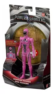 Ranger Rosa Com Luz Power Rangers O Filme Bandai #42653