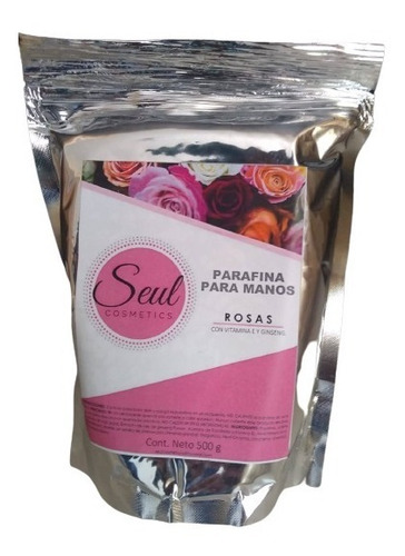 Parafina Manos Y Pies Rosas Pedicura Spa De 500gr Con Envió