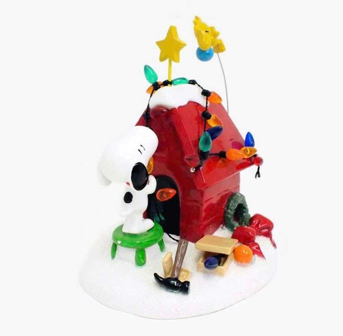 El Pueblo De Snoopy Peanuts Se Prepara Para Navidad