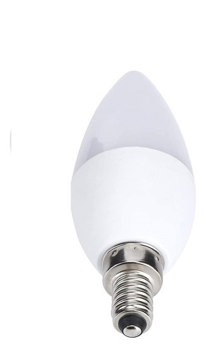 Bombillo Vela Led Rosca E14 Tipo Vela 5w Multivoltaje