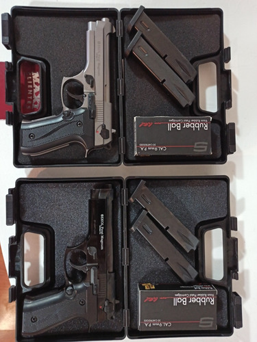 Imagen 4 de 8 de Pistola Traumatica Ekol Firat Magnum Beretta 92fs 9mm P.a.