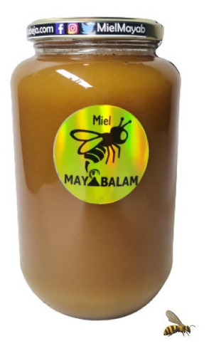 Imagen 1 de 5 de Miel Mantequilla De La Selva Maya 1kg