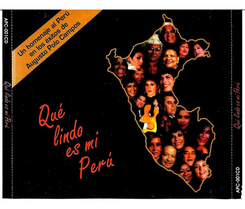 2 Cds Que Lindo Es Mi Perú - Homenaje A. Polo Campos 1994