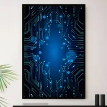 Comprar Quadro Tecnologia Internet Codigos Decorativo A3 35x45cm