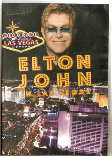 Dvd Elton John - In Las Vegas Welcome (billy Joel) Orig Novo