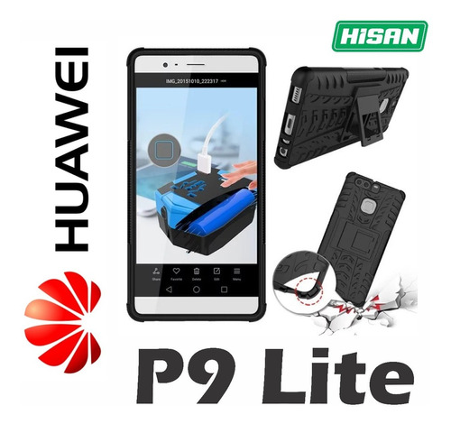 Funda Dazzle + Vidrio - Huawei P9 Lite - Envío Gratis