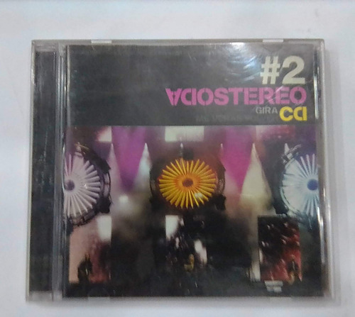 Soda Stereo. Gira Me Veras Volver 2. Cd Usado. Qqf.