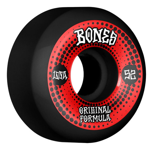Bones Wheels Og Formula Skateboard Wheels Originals 100a 52m