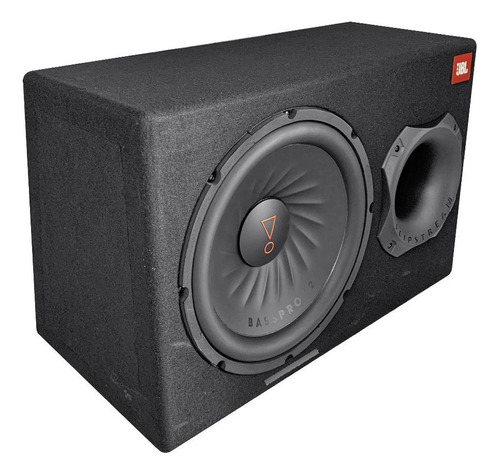 Cajon Subwoofer Amplificado 12 PLG Jbl Basspro12 150 Rms Color Negro