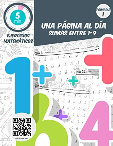 5 Min Ejercicios Matematicos Una Pagina Al Dia Sumas Entre 1