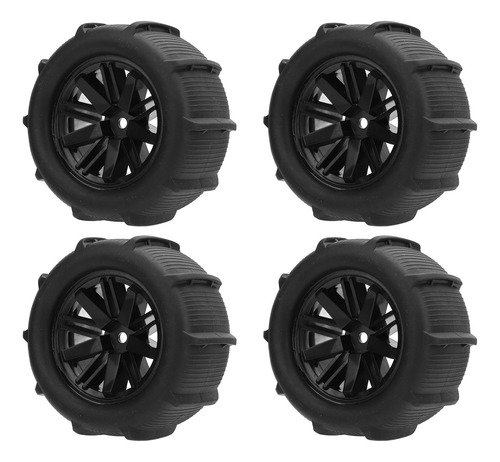 Ruedas Rc Desert Para Coche 1/16 Rc, 4 Unidades, Neumáticos