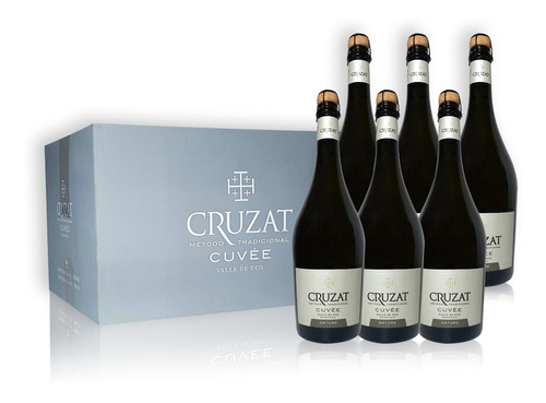 Cruzat Cuvée Champagne Nature Caja X6u 750ml Mendoza