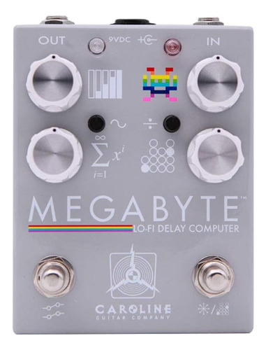 Pedal De Efectos De Guitarra De Empresa Megabyte Lofi D...