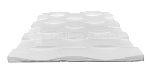Imagen 3 de 5 de Panel 3d Paralell Muro Decorativo Yeso Interiores