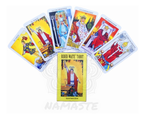 Cartas Tarot Rider Waite 78 Cartas Premium En Español 