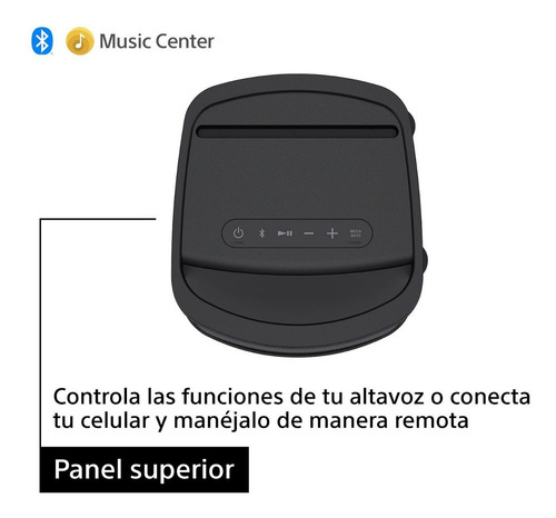 Imagen 7 de 11 de Parlante Sony Serie X SRS-XP500 portátil con bluetooth waterproof negro 220V