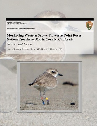 Libro Monitoring Western Snowy Plovers At Point Reyes Nat...