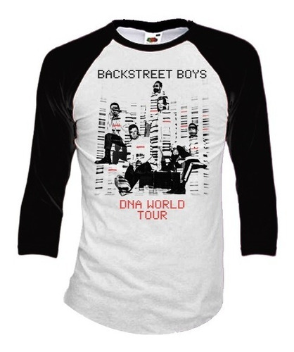 Backstreet Boys Playeras Manga 3/4 Para Hombre Y Mujer C5