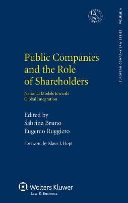 Libro Public Companies And The Role Of Shareholders - Sab...