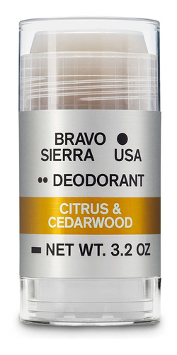 Bravo Sierra - Desodorante Natural Sin Aluminio Para Hombres