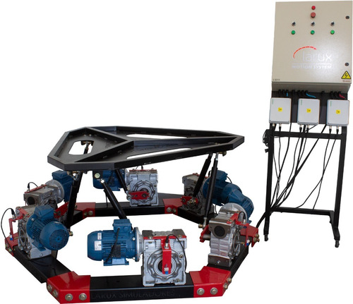 Plataforma De Movimiento Industrial 6 Ejes Para Vuelo 1200kg