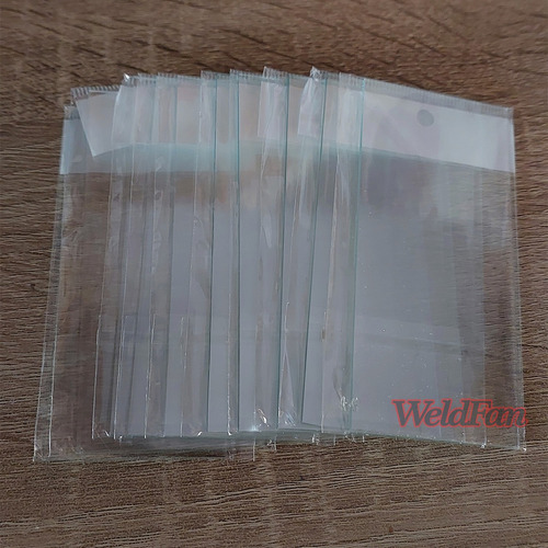 Vidrio Transparente Para Máscara Soldar / Vidrio Blanco X 10
