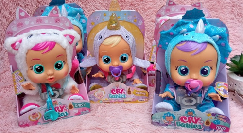Imagen 3 de 7 de Cris Babies Bebés Lloron De Verdad Sonidos Con Su Chupete