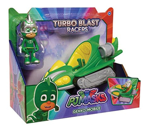 Brand: Pj Masks Just Play Turbo Blast Vehículos-gekko