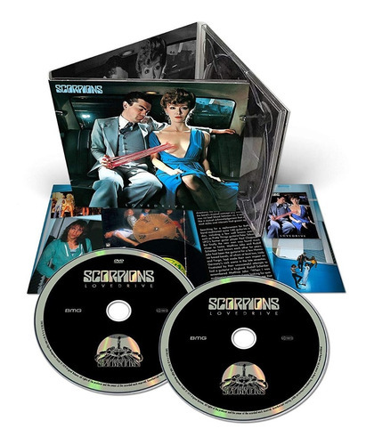 50 aniversario de Scorpions - Lovedrive [CD+DVD] Deluxe Lacra