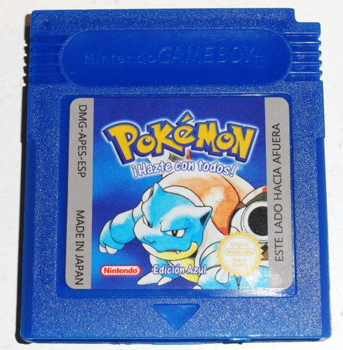 Pokemon Blue Azul Español Graba Game Boy Nuevo - Local