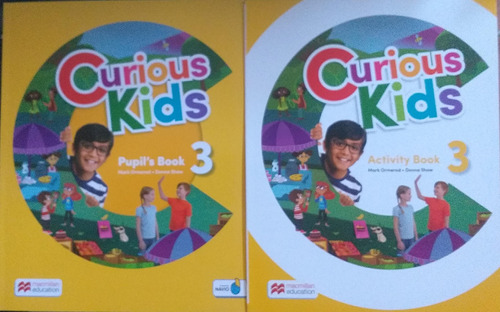 Curious Kids 3 Pupil Book + Activity Book - Macmillan