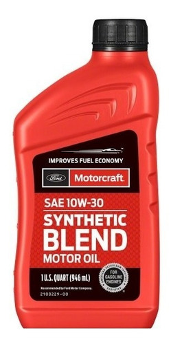 Aceite De Motor Motorcraft Semi-sintetico 10w30 Tienda