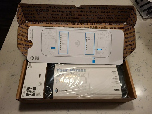 Imagen 1 de 3 de Consola De Mano Valve Steam Deck De 256 Gb