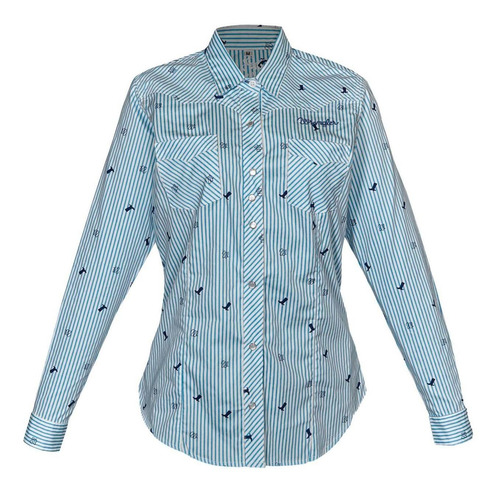 Blusa Vaquera Wrangler Mujer Ro46