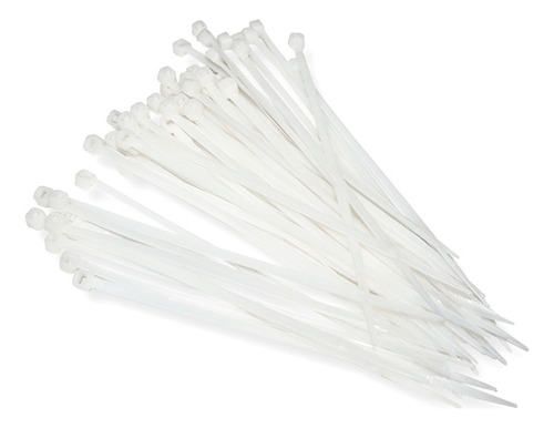 100 Cinchos De 4.8 X 370 Mm Anker Color Blanco