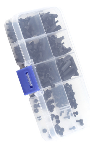 250pcs Nylon M2 Hex Column Surtido Kit Macho Separador