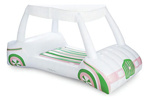 Carro De Golf Inflable Gigante Funboy Flotador De Piscina, F