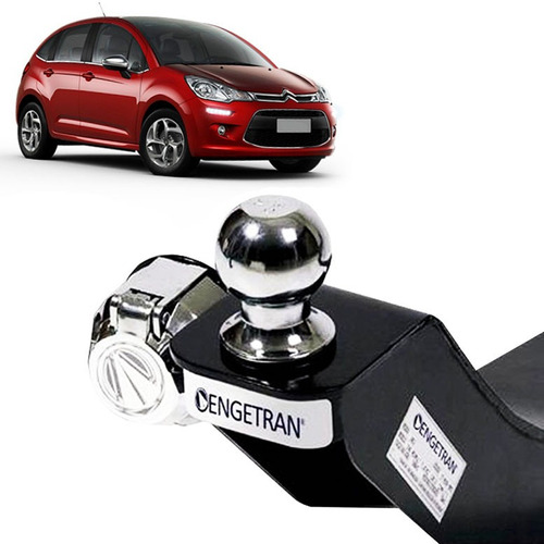 Engate Reboque Inmetro Novo Citroen C3 2013/2015 Engetran