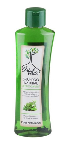 Imagen 1 de 10 de Shampoo Orgánico Arbol Verde Limpia Frutal Pera Relaja 500ml