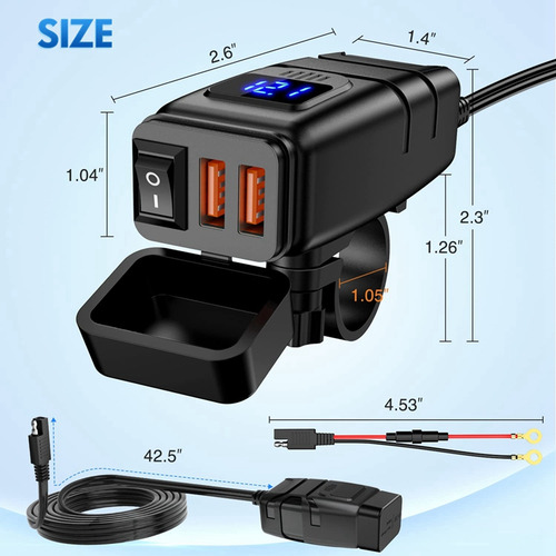 Cargador Usb, Cargador De Teléfono Usb Dual De Carga Rápida