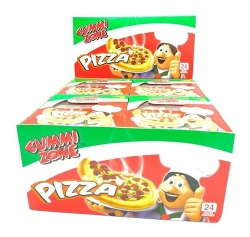 Gomitas Pizzas X 24u *ideal Candy Bar // Bolsita*