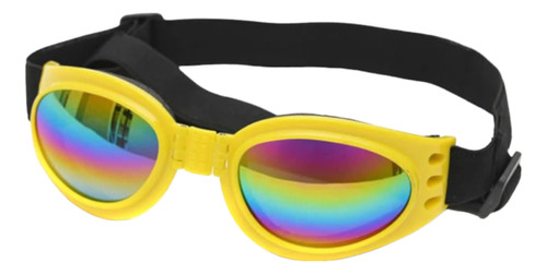 Lentes Para Perros  Original  Uv Amarillo Con Adaptador 