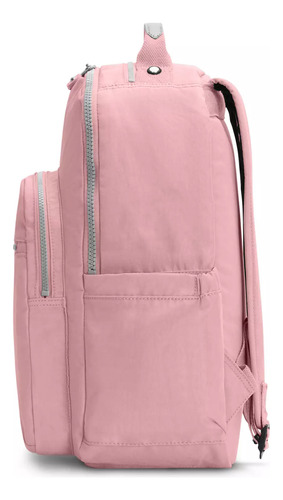 Kipling Seoul S Mochila Versatil Y Estilo 100% Original Rosa Claro Liso