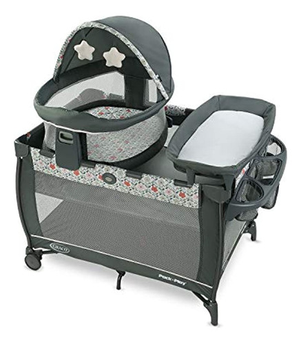 Graco Pack 'n Play Travel Dome Lx Playard |incluye Moisés Po