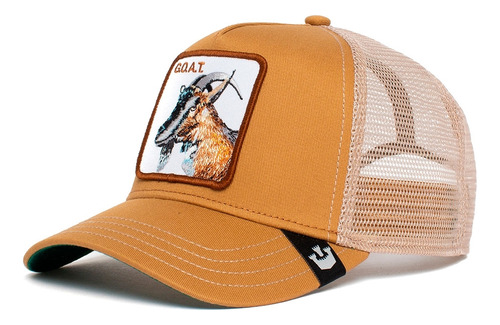 Gorra Goorin Baseball The Goat Animal Farm Trucker Chivo 