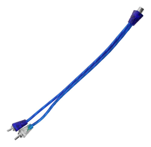 Kit 10 Cabos Rca Y 1f/2m 4mm Injetado Automotivo Force One