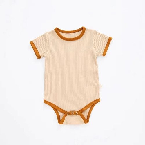 Monito Fresco Bebes Minimalista 100% Onesie Fácil De Colocar