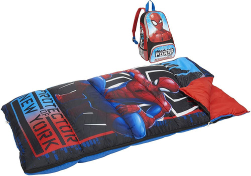 Kit De Campamento Marvel Spiderman De  Piezas