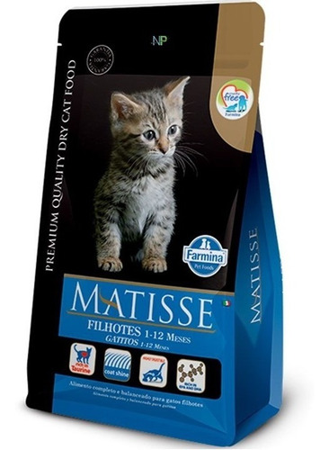 Alimento Gatitos 1-12 Meses Matisse Filhotes Pollo 7,5kg. Np