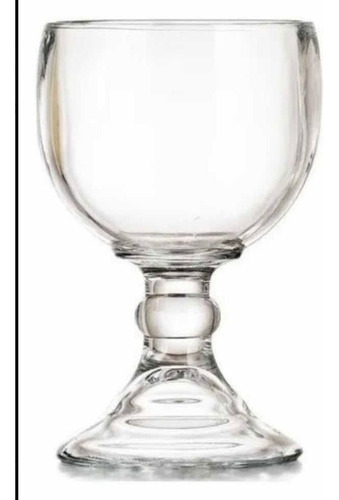 12 Cervecera Copa Bola De Cristal Chabela 620 Ml Color Transparente